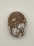 Flower Agate Palm Stone