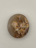 Carnelian Flower Agate Palm Stone