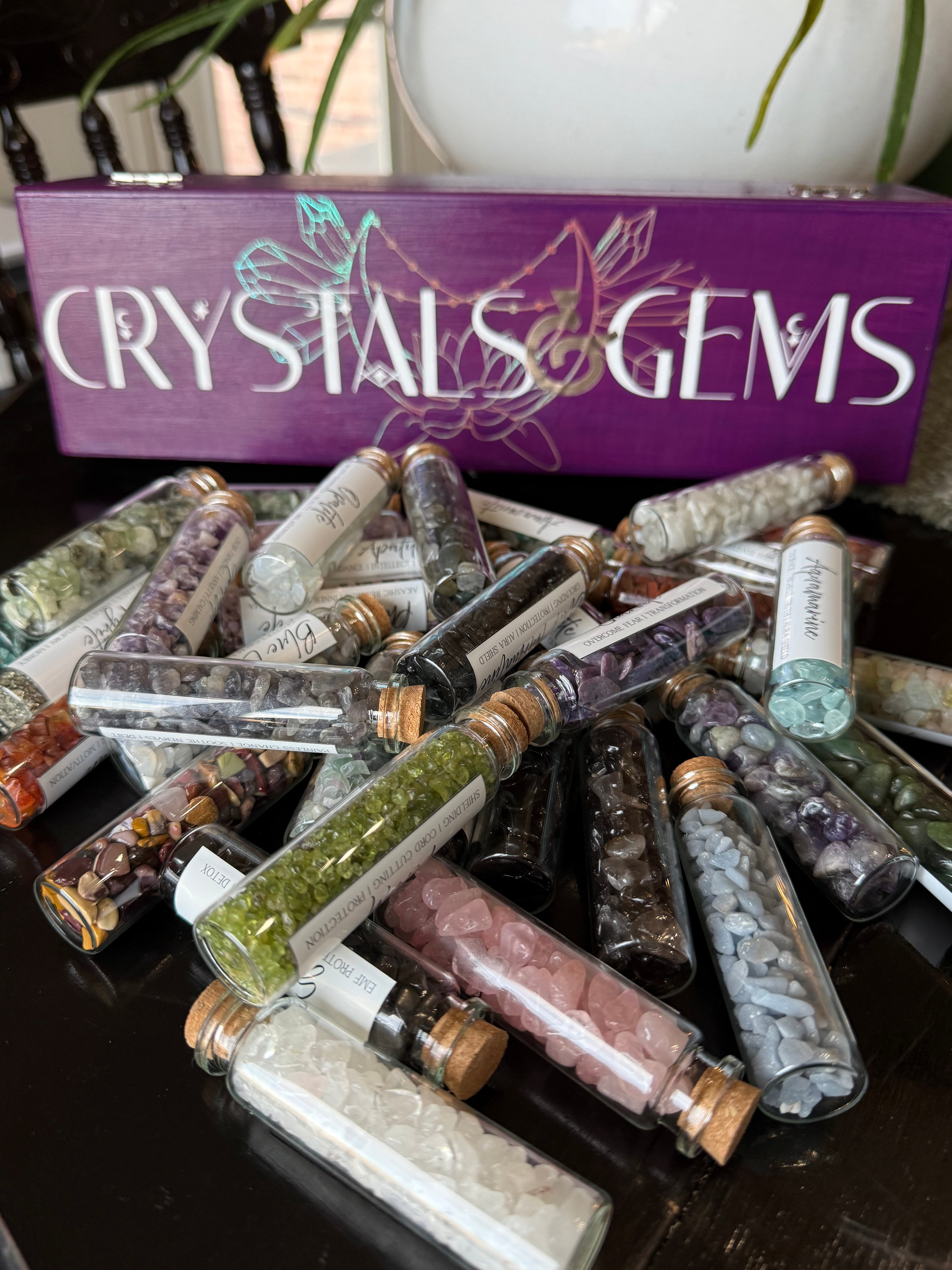 Crystal Apothecary Box