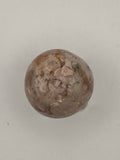 Flower Agate Sphere