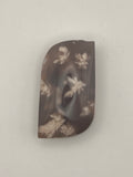 Blue Flower Agate - Leaf Cut