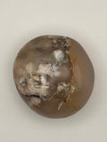 Flower Agate Palm Stone