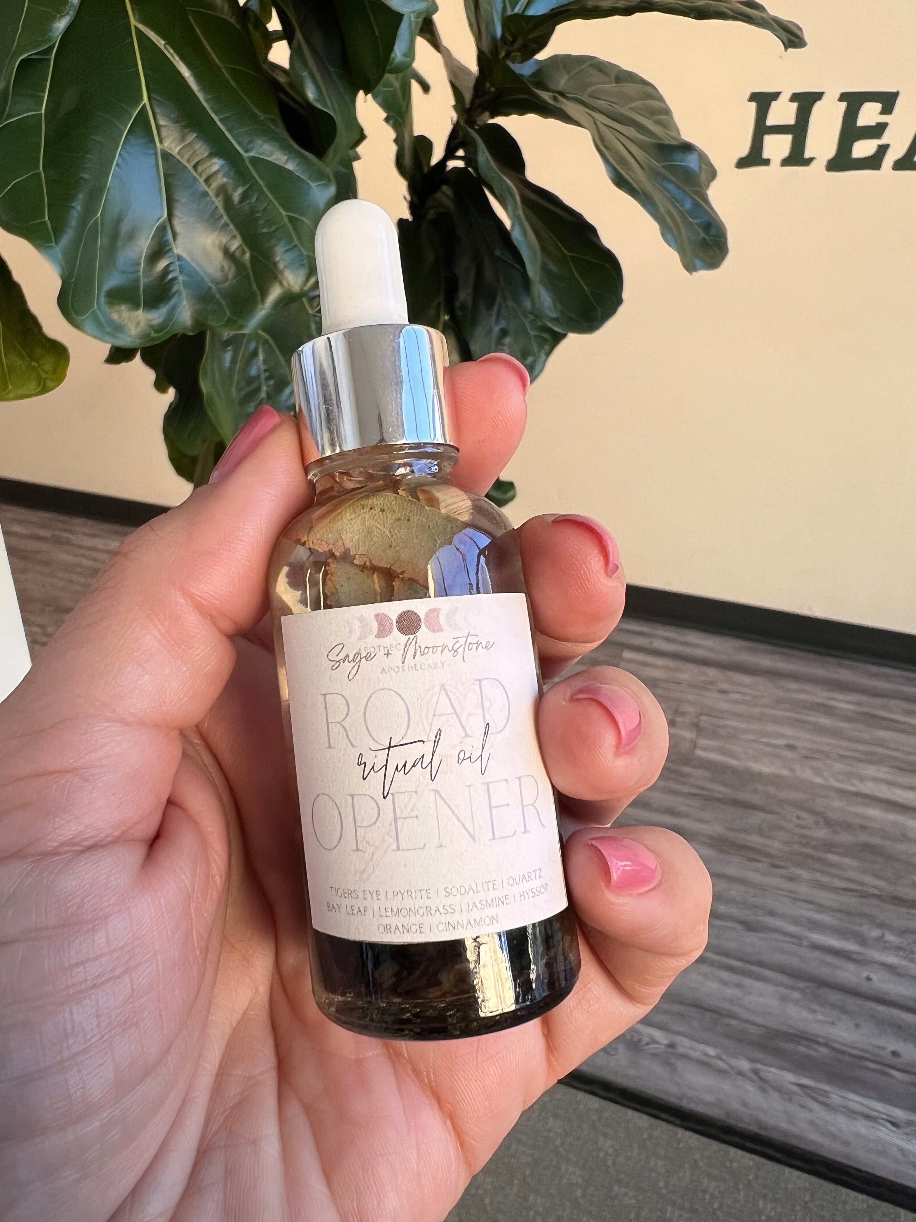 Road Opener Ritual Oil | Momentum & Opportunity Blend