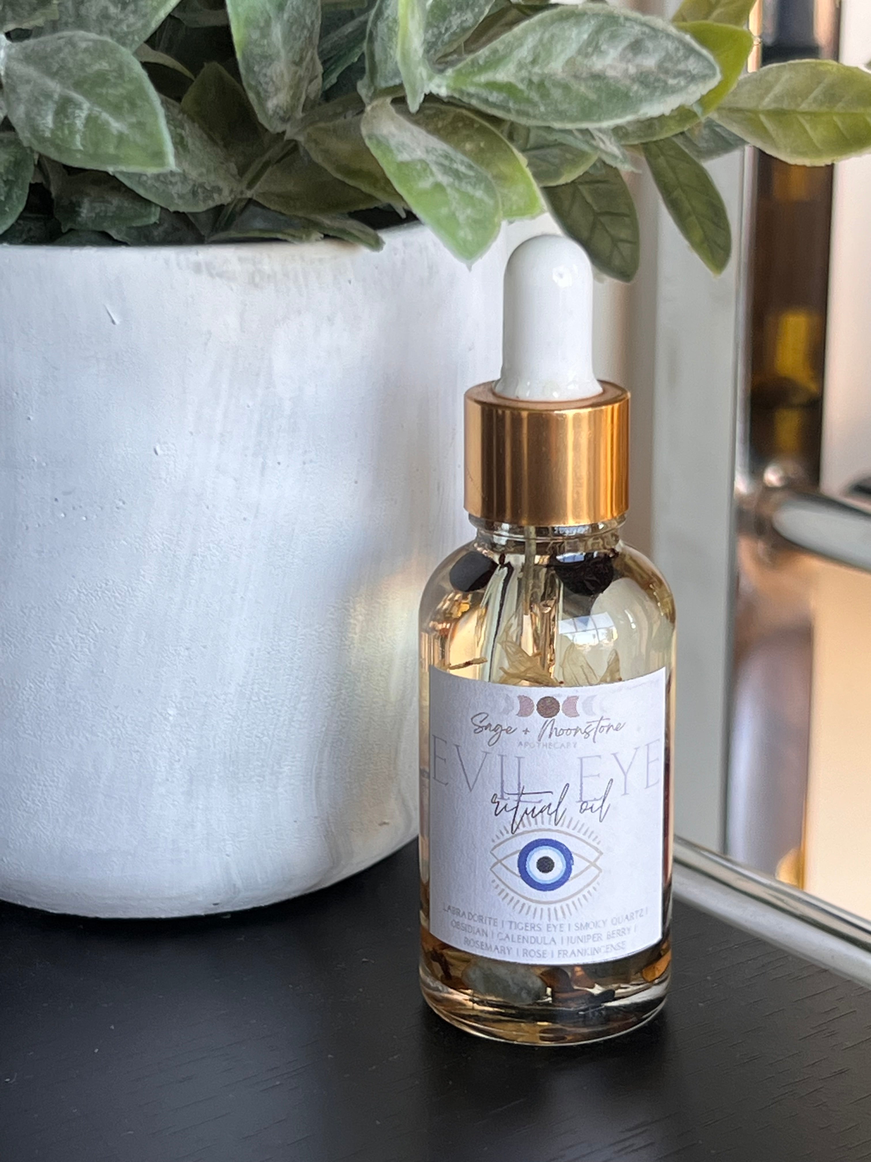 Evil Eye Ritual Oil | Protection & Clarity Blend 🧿