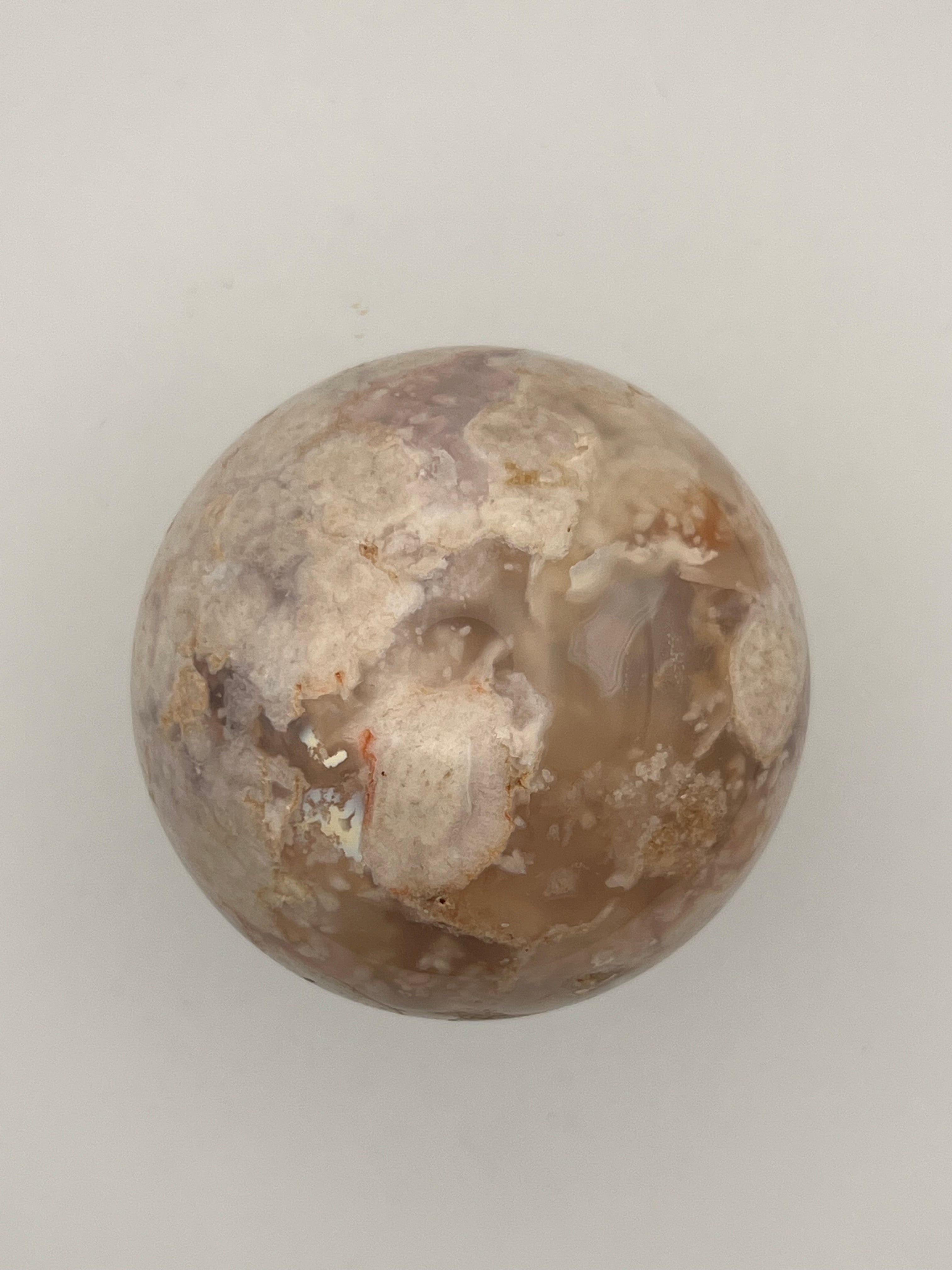 Flower Agate Sphere