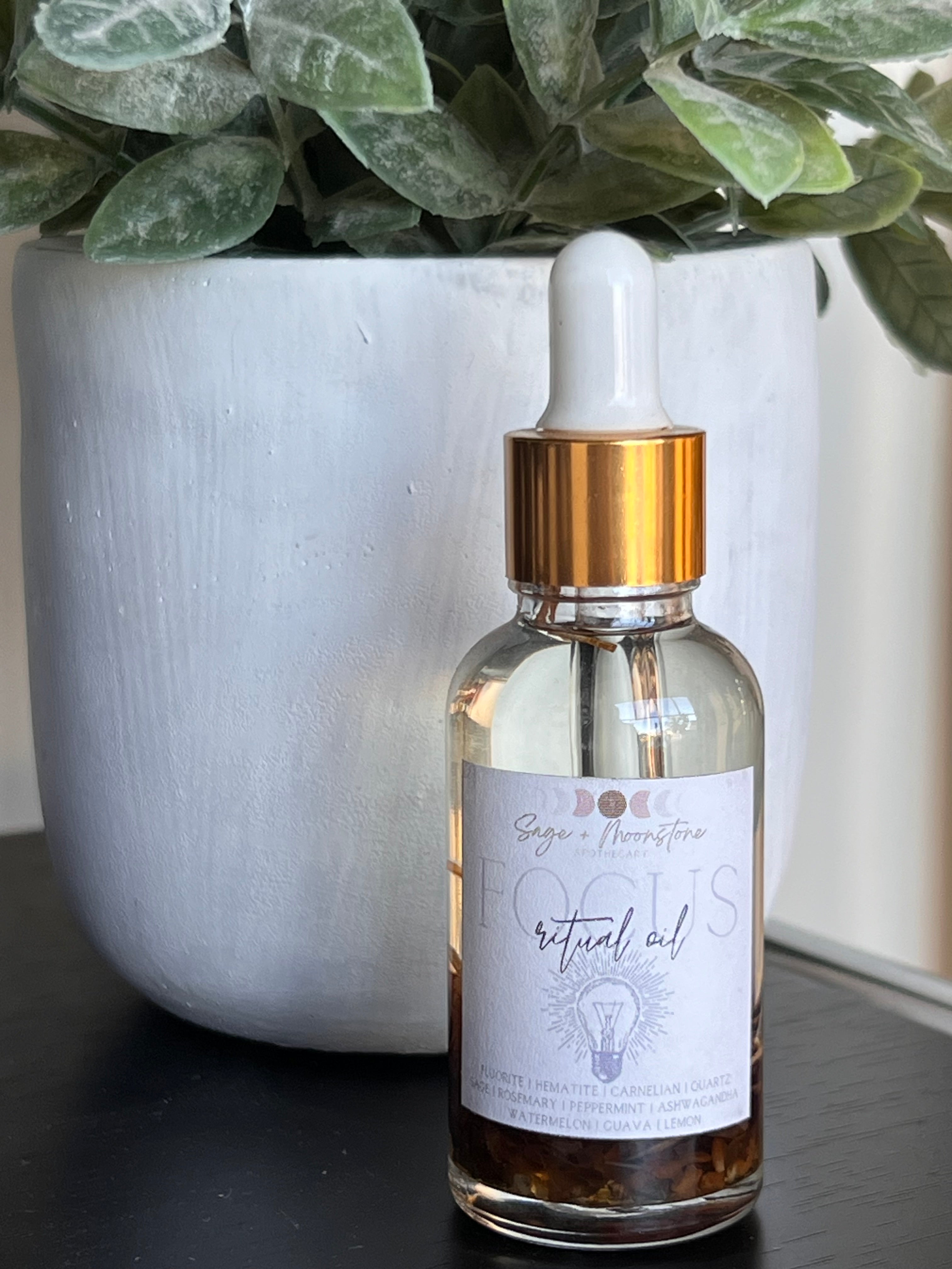 Focus Ritual Oil | Clarity & Momentum Blend