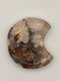 Flower Agate Moon