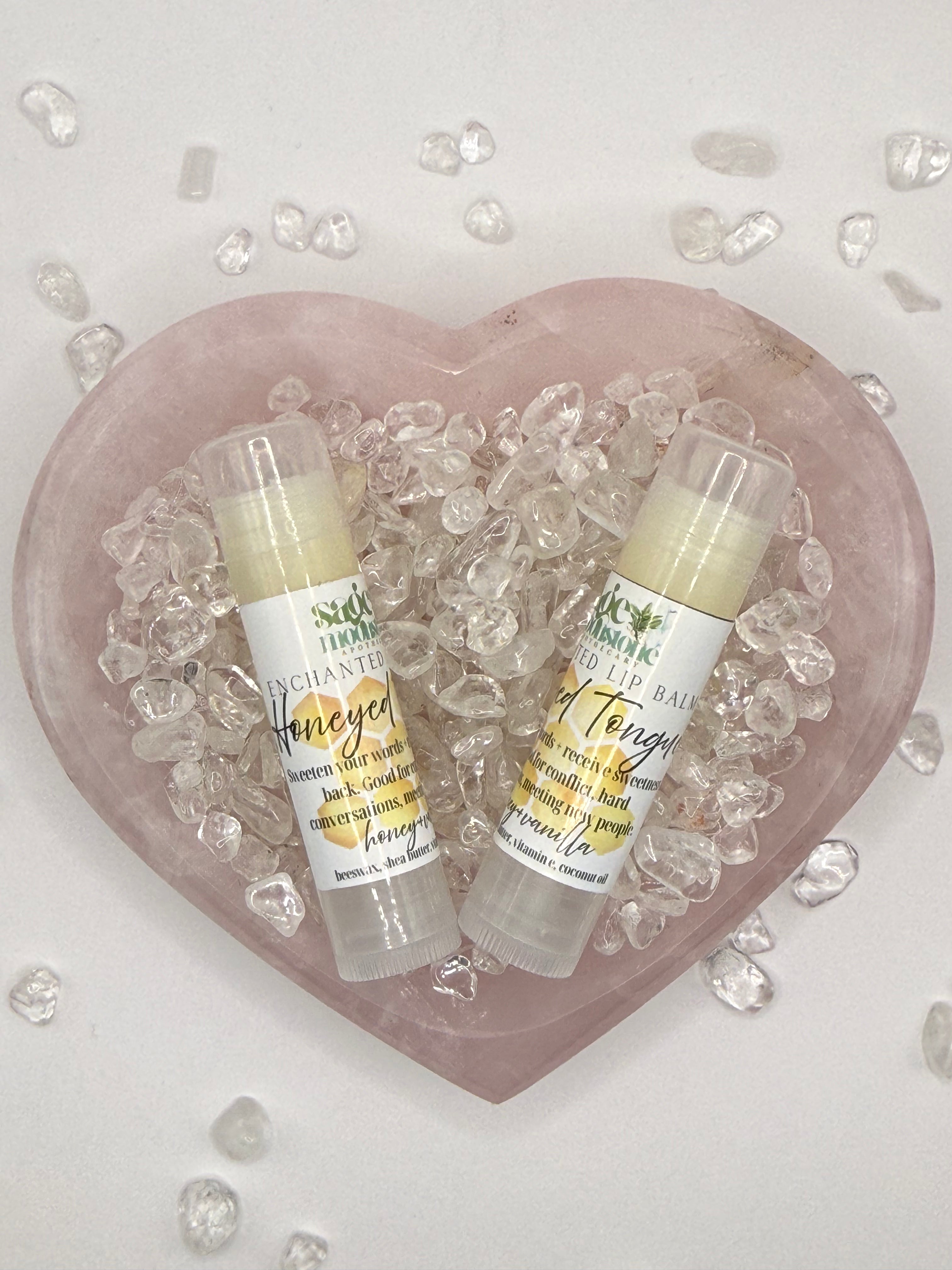 Honeyed Tongue Spelled Lip Balm
