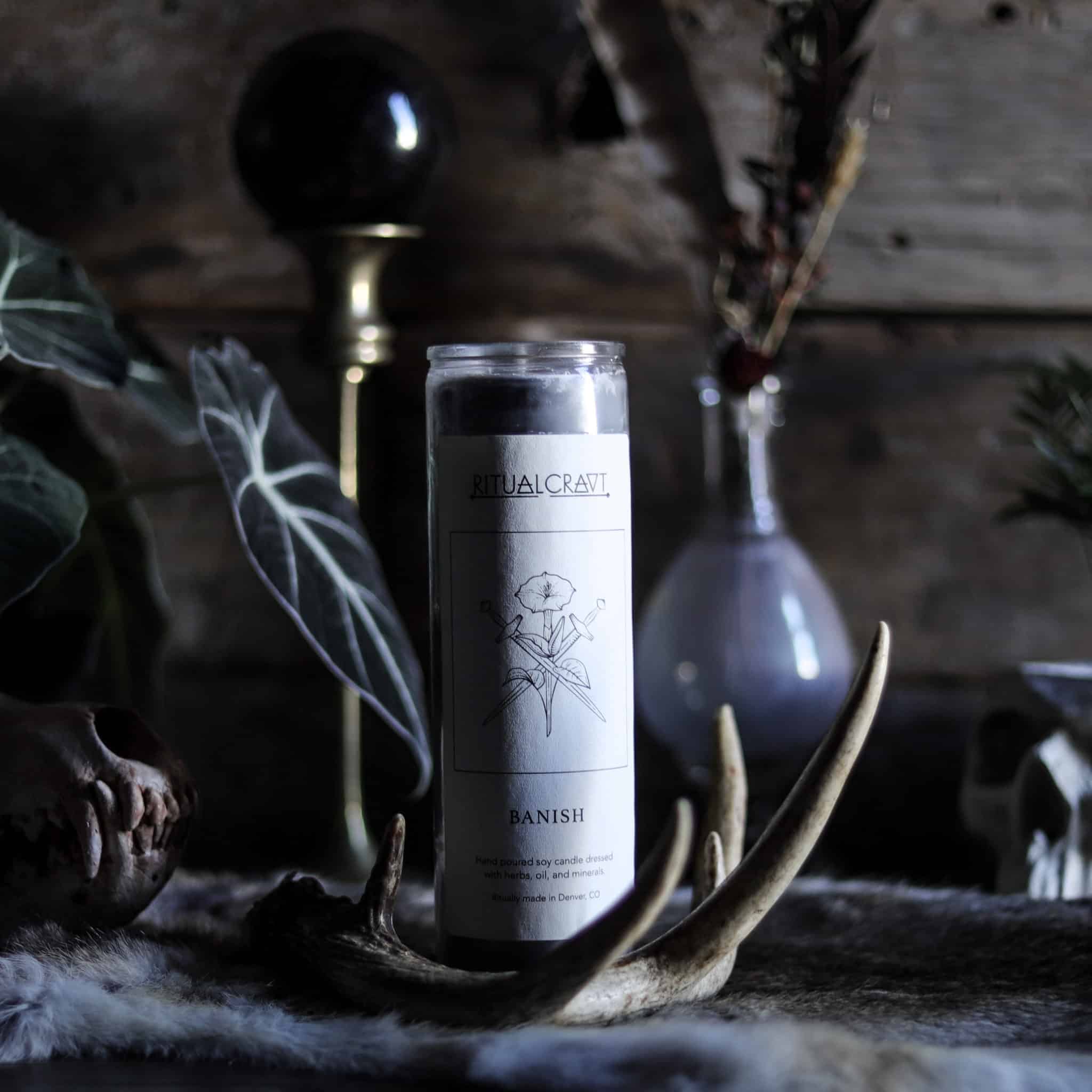 Ritualcravt House Made Dressed Candles