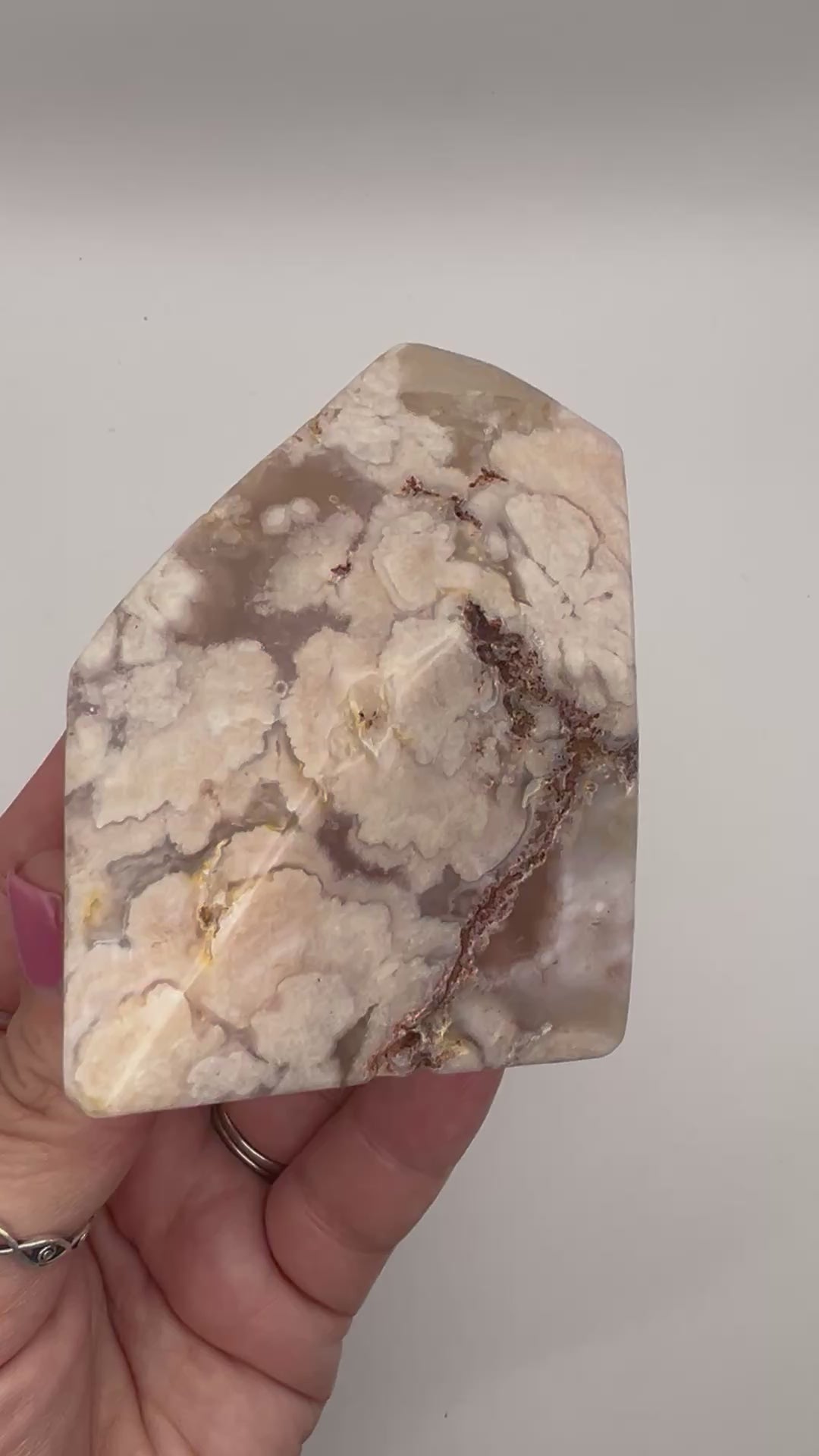 Flower Agate Freeform