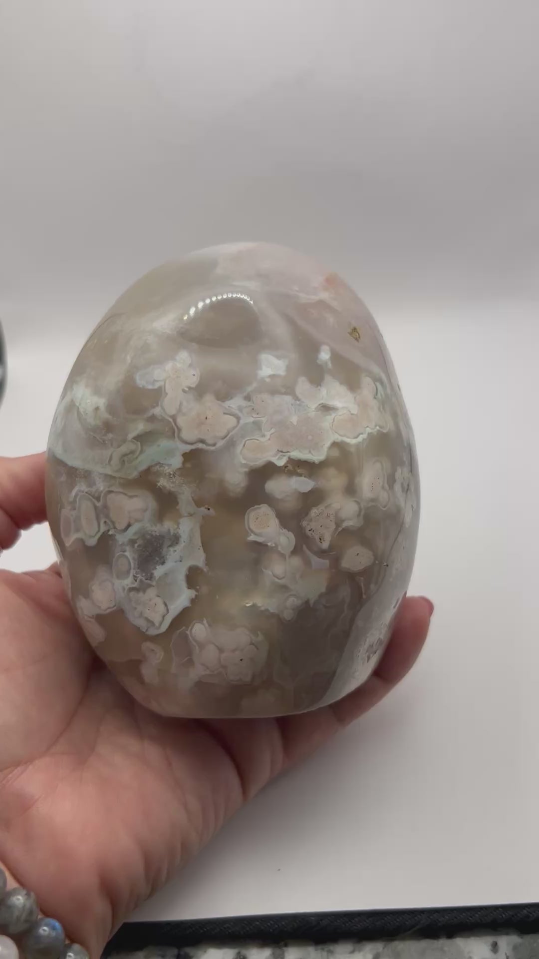 Large Flower Agate Freeform