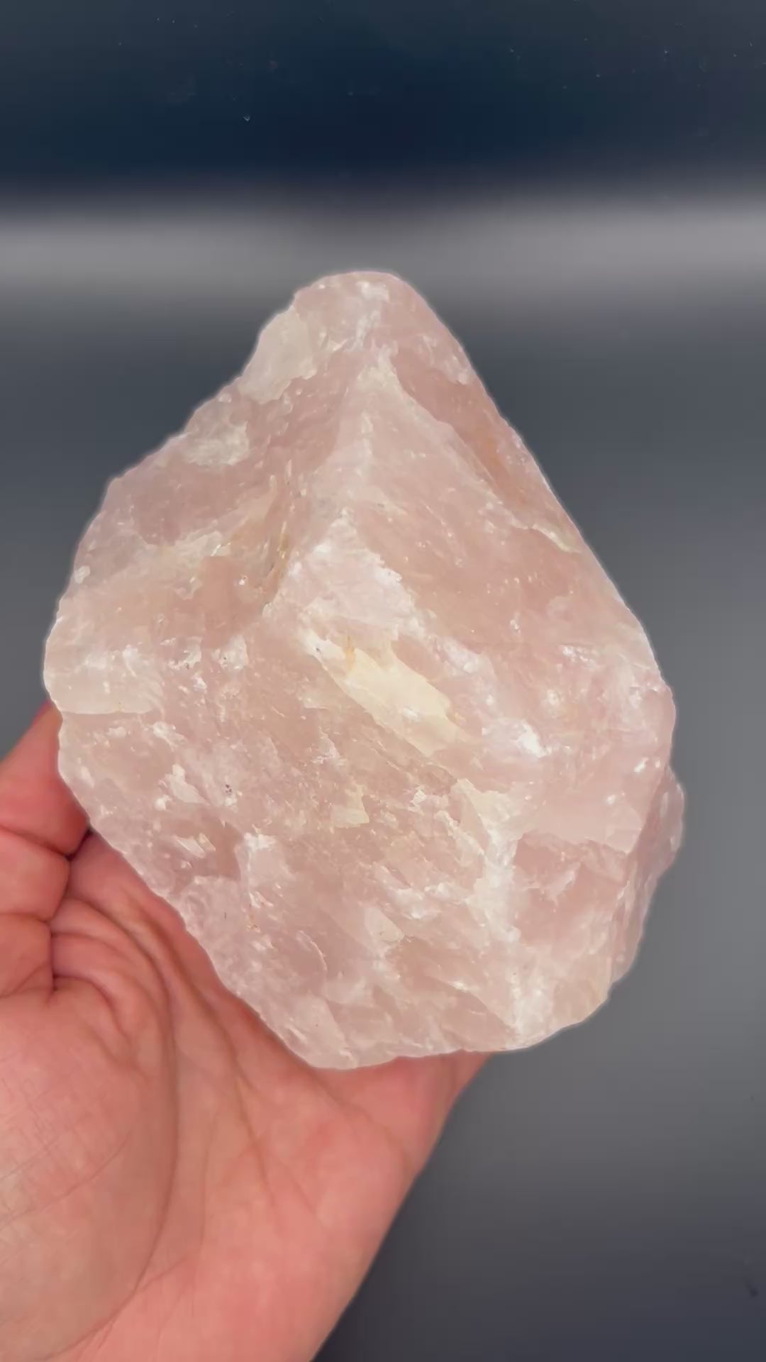 Raw Rose Quartz