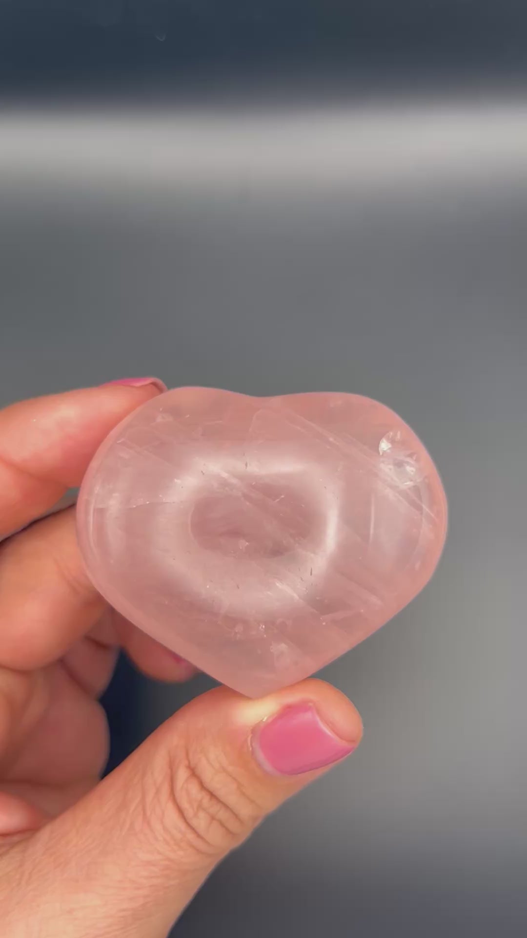 Rose Quartz Heart
