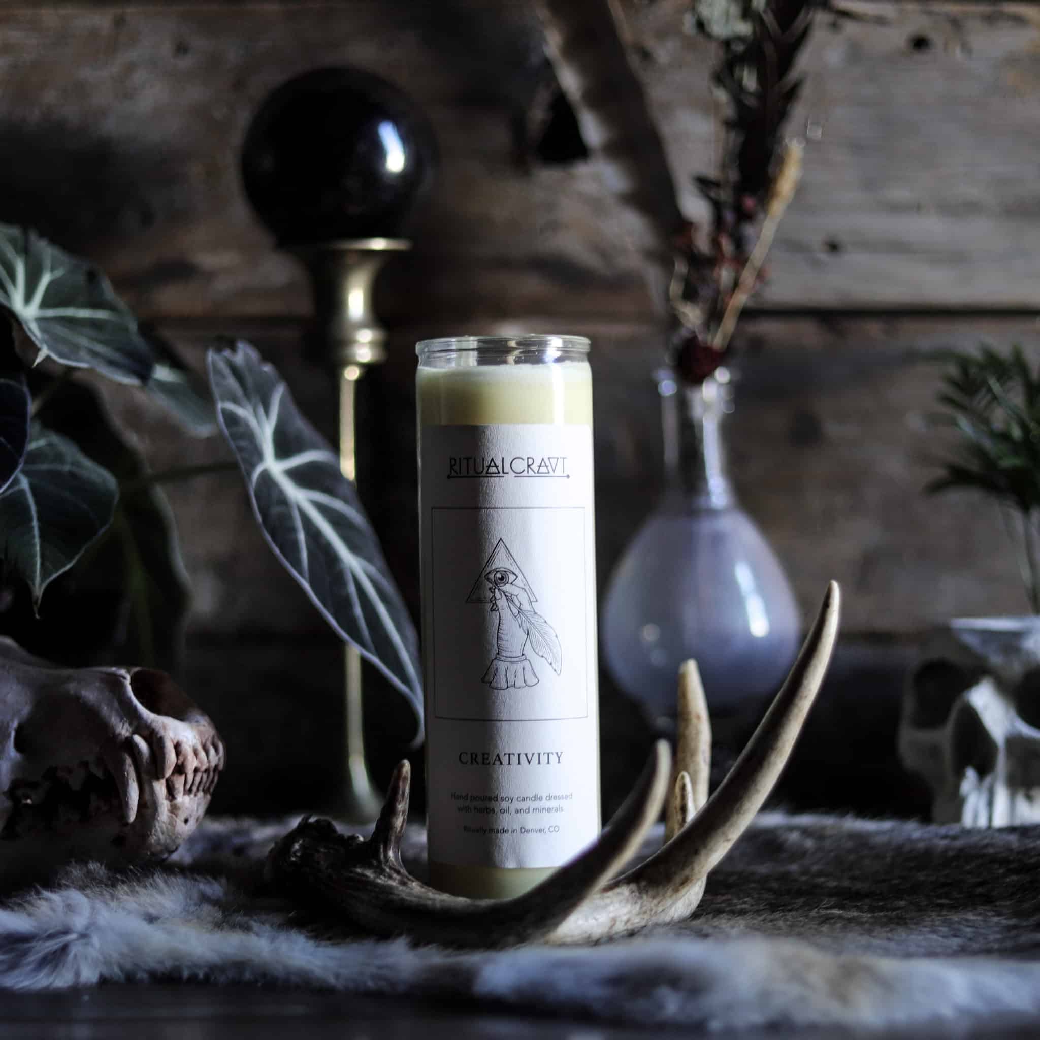 Ritualcravt House Made Dressed Candles