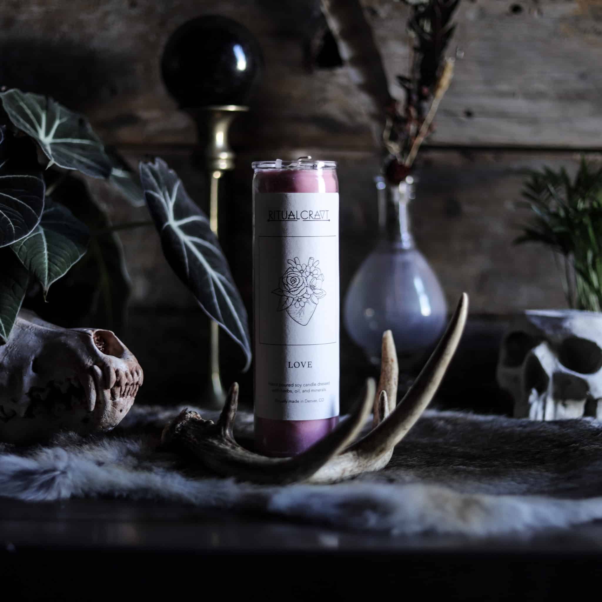 Ritualcravt House Made Dressed Candles